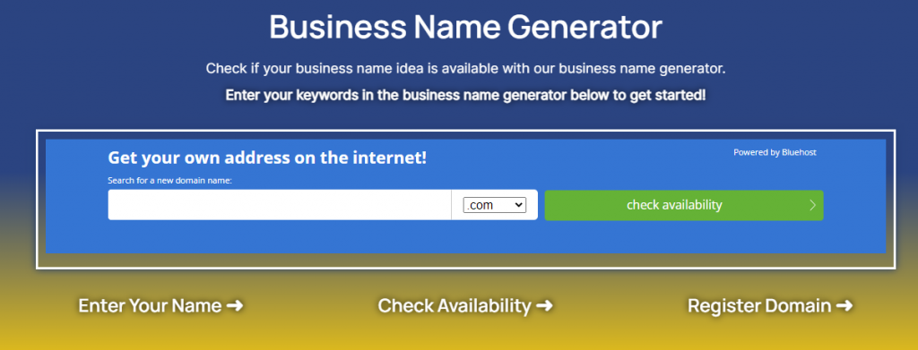 Business Name Generator