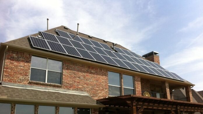 Solar Panels On Roof Dallas TX