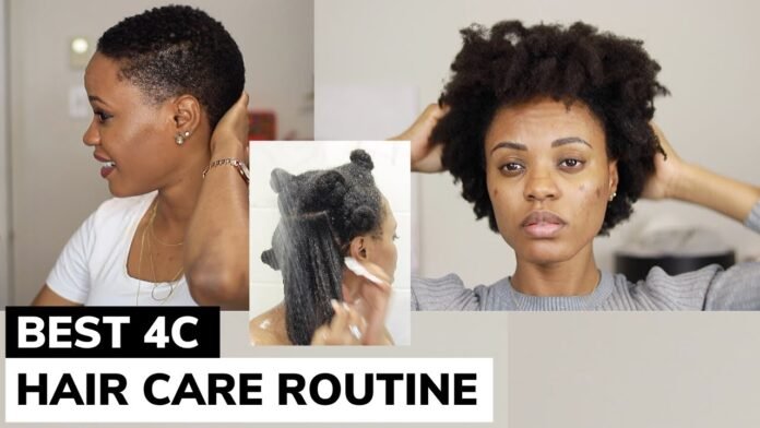 take care of 4c hair at home